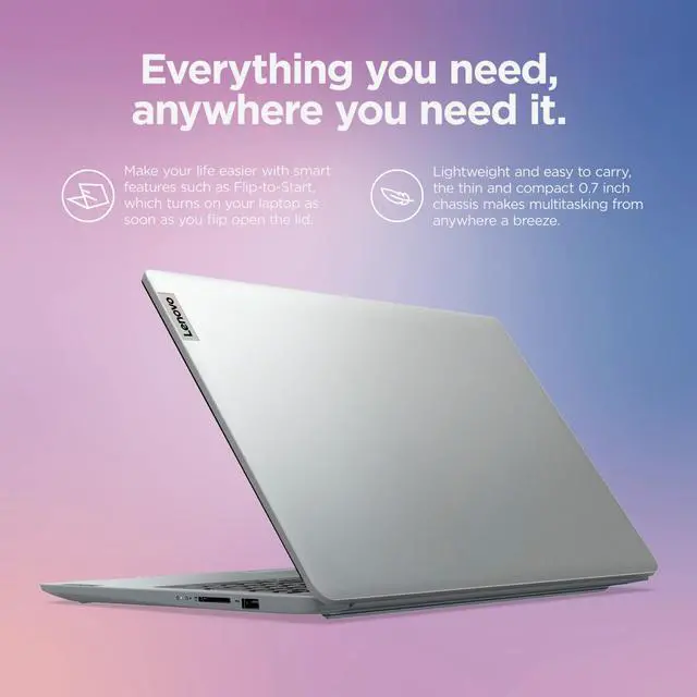 Alt view image 5 of 7 - 2026 Lenovo IdeaPad Laptop Computer 14" Slim Intel CPU, 12GB RAM & 640GB Storage