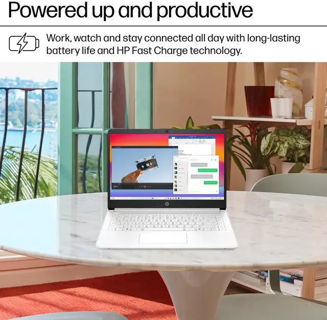 Alt view image 7 of 7 - 2026 HP Slim Laptop Computer 14 Intel CPU 16GB RAM 692GB Storage Office 2024 Pro