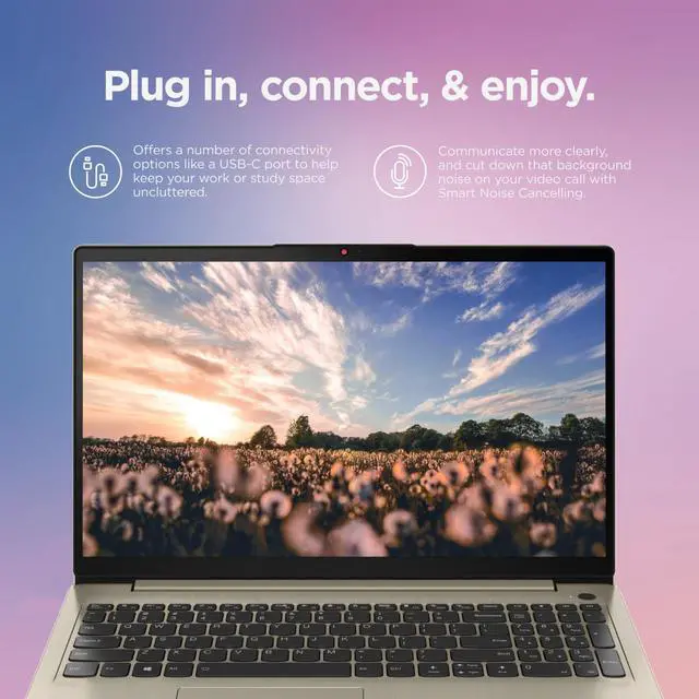 Alt view image 4 of 7 - Lenovo IdeaPad Laptop 15 6-Core Ryzen 5 8GB RAM 256GB SSD Backlit Office Pro
