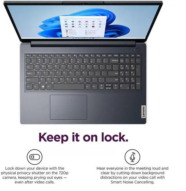 Alt view image 5 of 7 - Lenovo IdeaPad Laptop 15.6" FHD Touch AMD Ryzen 5, 8GB RAM 512GB SSD, Win 11 Pro