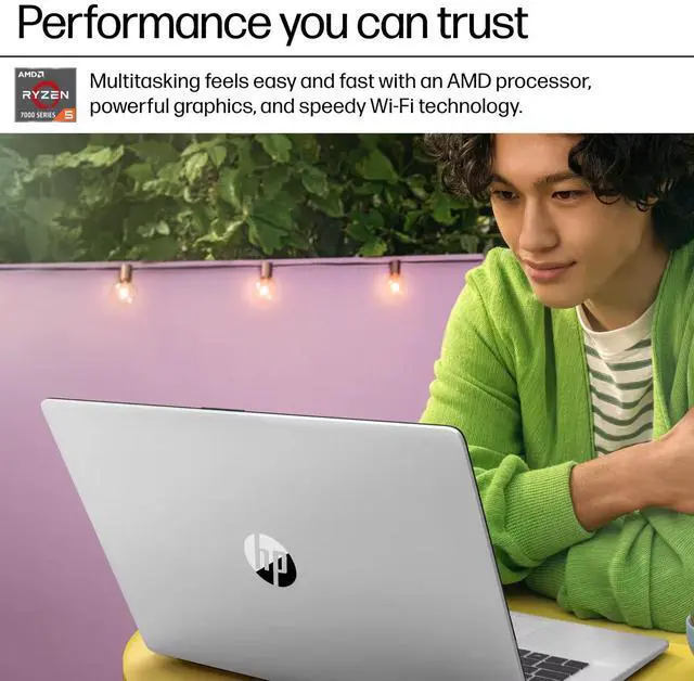 Alt view image 6 of 7 - 2026 HP Pavilion Laptop 17.3" FHD, AMD Ryzen 5, 8GB RAM & 512GB SSD Win 11 Pro