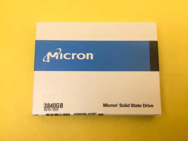 Main image of MICRON 5210 ION 3.84TB SATA 6GB/S 2.5in 3840GB SSD MTFDDAK3T8QDE
