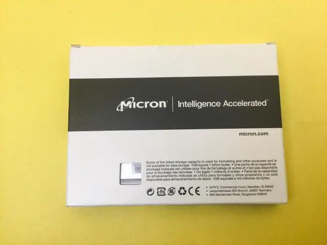 Alt view image 2 of 4 - MICRON 5210 ION 3.84TB SATA 6GB/S 2.5in 3840GB SSD MTFDDAK3T8QDE