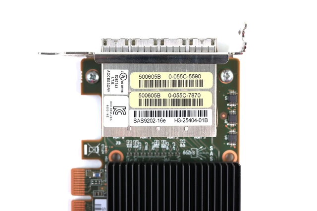 Alt view image 2 of 3 - (NOT FOR HOME PC!) WPXP6 DELL LSI SAS9202-16E 6GB/S SAS 4-PORT HOST BUS ADAPTER SFF-8644 0WPXP6
