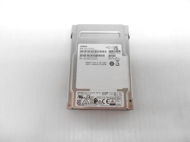 Main image of (NOT FOR HOME PC!) KIOXIA 960gb 24gbps 24G SAS SSD solid state Hard drive KPM61RUG960G Dell HP