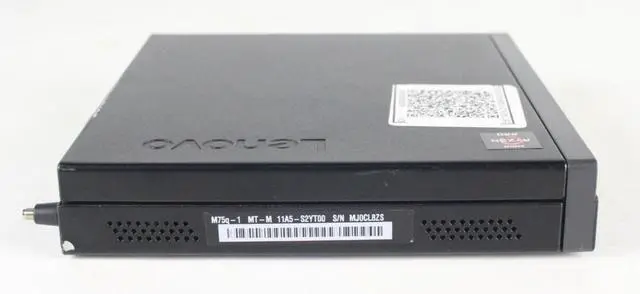 Alt view image 4 of 7 - Lenovo ThinkCentre M75q-1 Mini Desktop Ryzen 3 128GB SSD 8GB RAM Win 11 DP (CX)