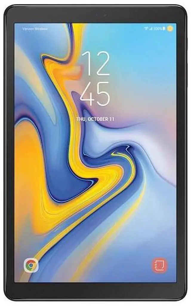 Main image of Samsung Galaxy A 10.5 Black 32GB SM-T597V Wi-Fi+Verizon Clean ESN Very Good (CX)
