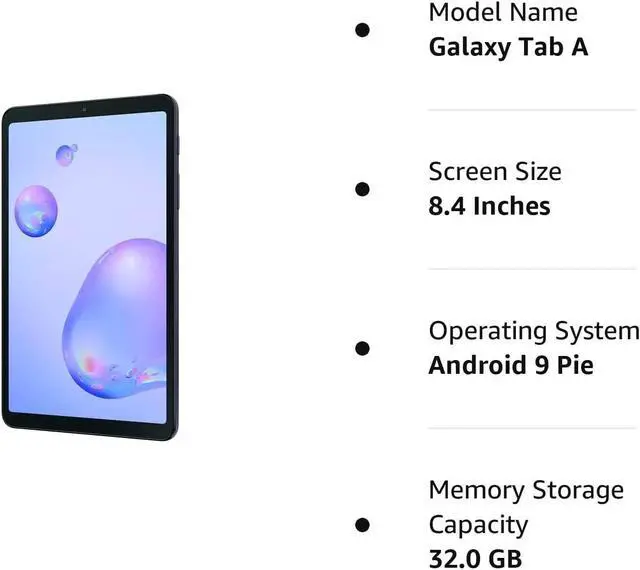 Alt view image 3 of 3 - Samsung Galaxy Tab A 8.4" SM-T307U 32GB WiFi+Verizon Clean ESN Very Good (Z3E2)