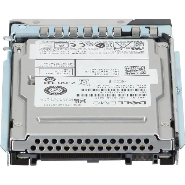 Alt view image 4 of 7 - (NOT FOR HOME PC!) Dell 7.68TB 24Gbps SAS RI TLC 2.5 SSD KPM7XRUG7T68 (7N1WT)