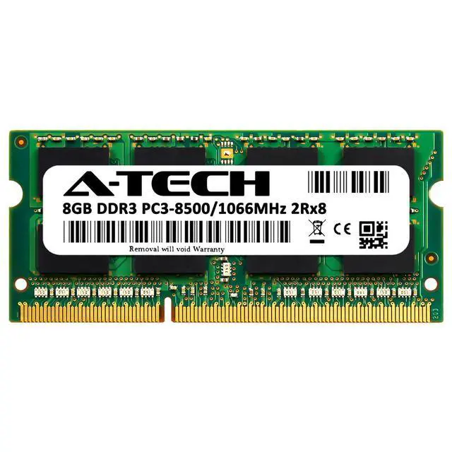 Alt view image 2 of 7 - 8GB DDR 3 Laptop Module 8500 1066 Notebook 204 pin 204-pin DDR-3 8 gb Memory Ram