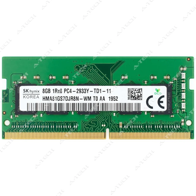 Main image of (NOT FOR HOME PC!) Hynix 8GB DDR4-2933 PC4-23400 1Rx8 ECC UDIMM Server Memory RAM HMA81GS7DJR8N-WM