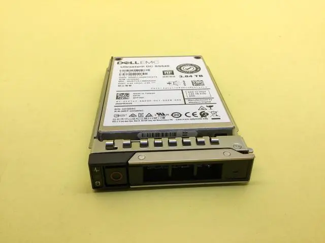 Alt view image 3 of 3 - (NOT FOR HOME PC!) FP1KF Dell 3.84TB SAS 12Gbps Read Intensive 512e 2.5'' SSD WUSTVA138BSS200