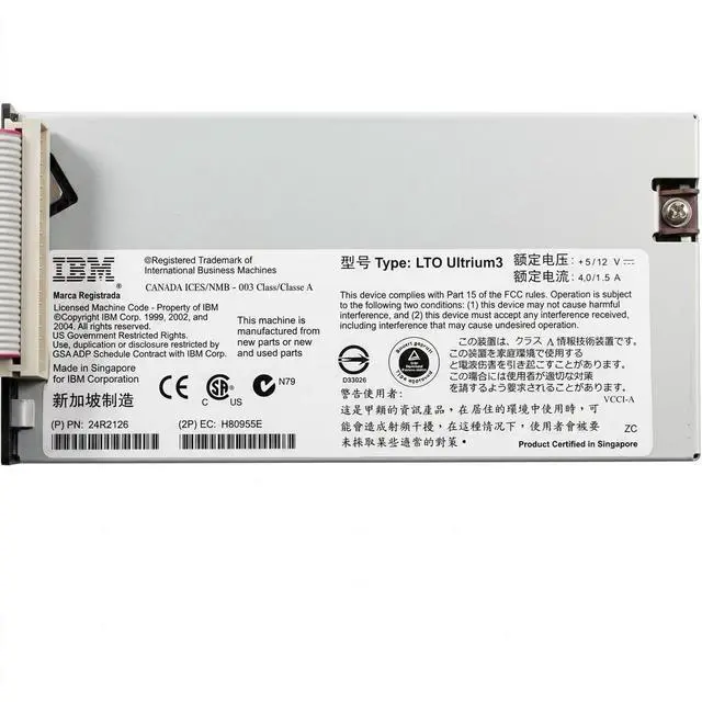 Alt view image 4 of 5 - Dell IBM 400GB 800GB Ultrium LTO3 Fiber Channel PV132T Loader Module HY825