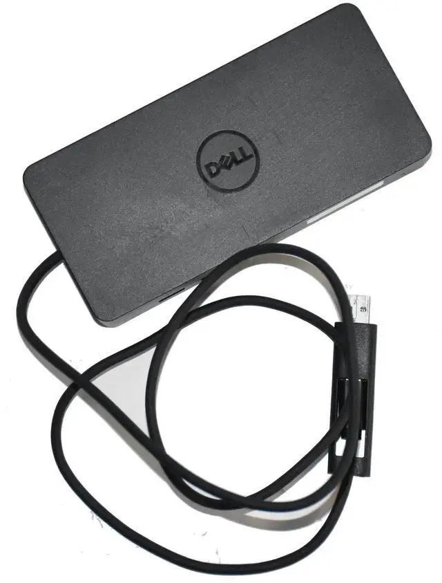 Alt view image 2 of 7 - Dell D6000S Universal USB-C Docking Station 3 Monitor 4K HDMI DP RJ45 No Adapter