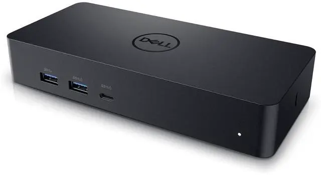 Alt view image 4 of 7 - Dell D6000S Universal USB-C Docking Station 3 Monitor 4K HDMI DP RJ45 No Adapter