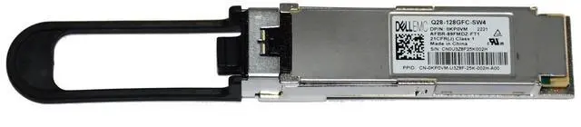 Alt view image 4 of 7 - Dell AFBR-89FMDZ-FT1 100Gb QSFP28 Transceiver 128GFC MMF MPO-12 850nm SW KP0VM