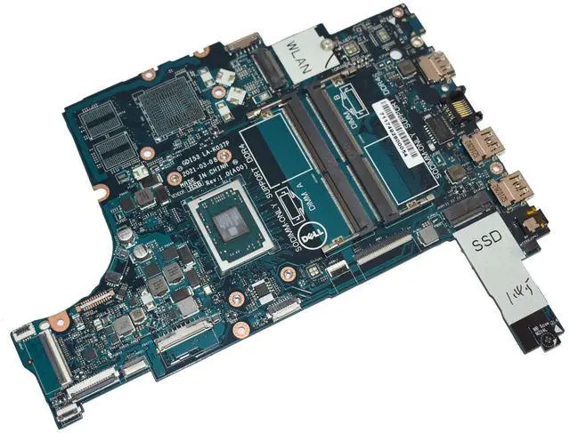 Alt view image 5 of 7 - Dell Inspiron 3505 Motherboard AMD Athlon Silver 3050U 2.30GHz LA-K037P P43K1