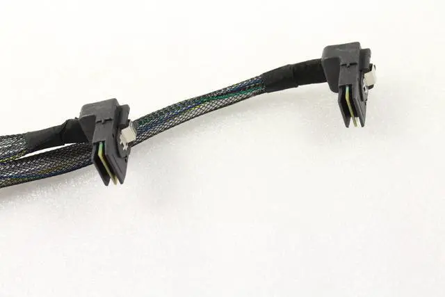 Alt view image 3 of 5 - (NOT FOR HOME PC!) Lot of 5 Dell PowerEdge R720xd PCIe X8 TO BackPlane Dual Mini SAS Cable MJCP4