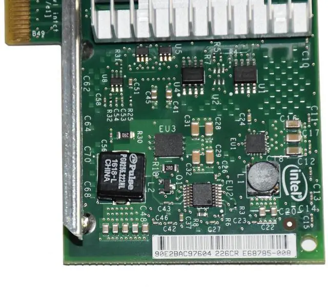 Alt view image 7 of 7 - Yottamark Intel X520-SR2 10GbE 2-Port SFP+ Network Adapter CNA E10G42BFSRBLK