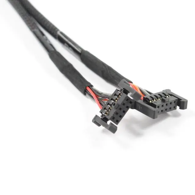 Alt view image 2 of 3 - Lot of 5 OEM Dell PowerEdge R720xd 10 Pins Rear Backplane to I2C Signal Cable