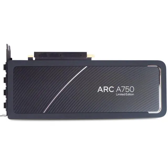 Alt view image 5 of 7 - Intel ARC A750 Limited Edition 8GB GDDR6 PCIe 4.0 Graphic Card - 21P02J00BA