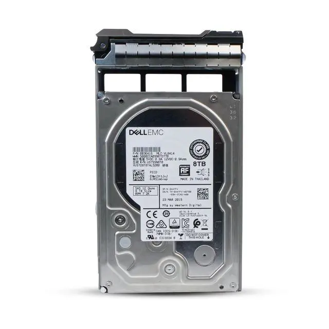 Alt view image 3 of 7 - (NOT FOR HOME PC!) Dell 8TB 7.2K RPM SAS 12Gb/s 512e 3.5" Enterprise PowerEdge HDD 044YFV G13