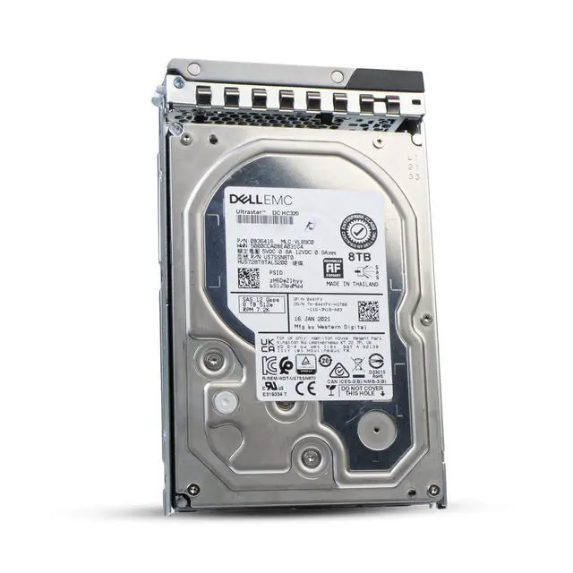 Alt view image 5 of 7 - (NOT FOR HOME PC!) Dell 8TB 7.2K RPM SAS 12Gb/s 512e 3.5" Enterprise PowerEdge HDD 044YFV G16