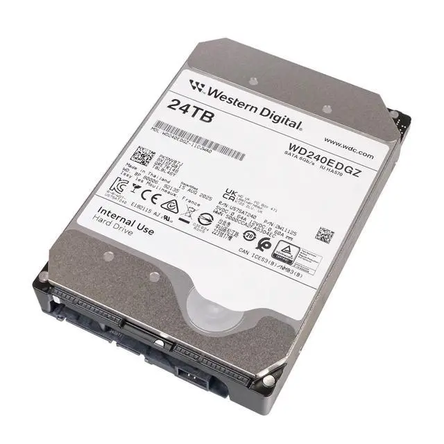 Alt view image 7 of 7 - Western Digital IU HA570 24TB WD240EDGZ 7.2K RPM SATA 6Gb/s 512e 3.5" HDD