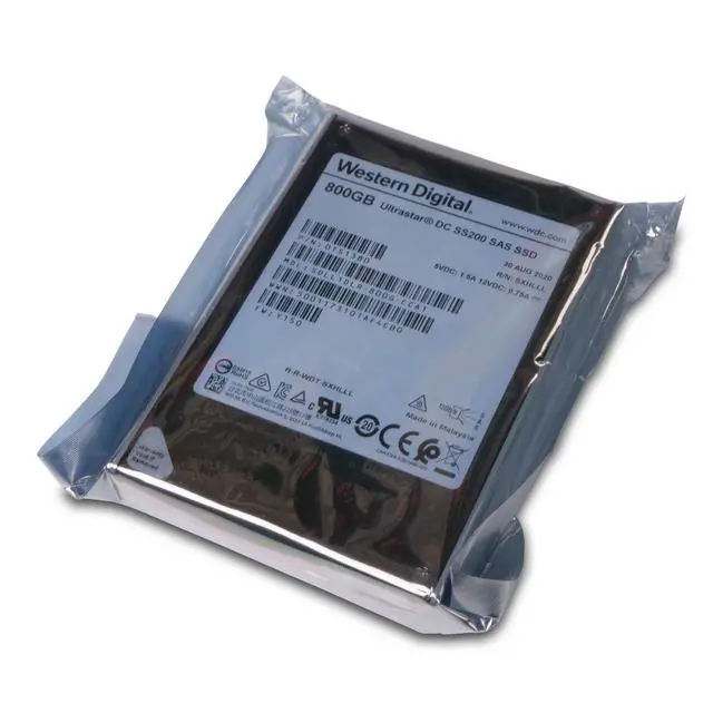 Alt view image 4 of 5 - (NOT FOR HOME PC!) WD DC SS200 800GB SDLL1DLR-800G-CCA1 0TS1380 SAS 12Gb/s MLC 3 DWPD 2.5" SSD