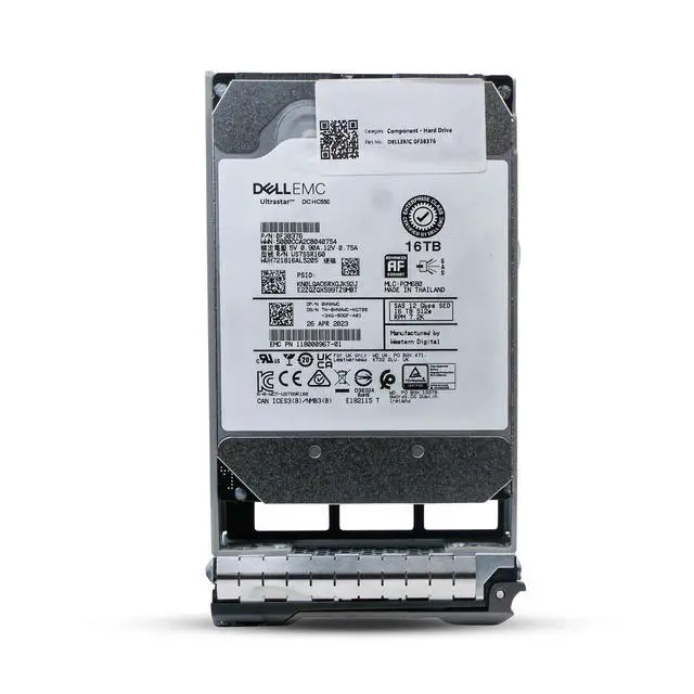 Alt view image 3 of 7 - (NOT FOR HOME PC!) Dell 16TB 7.2K RPM SAS 12Gb/s 512e 3.5" Enterprise PowerEdge HDD 0HNHWC G13