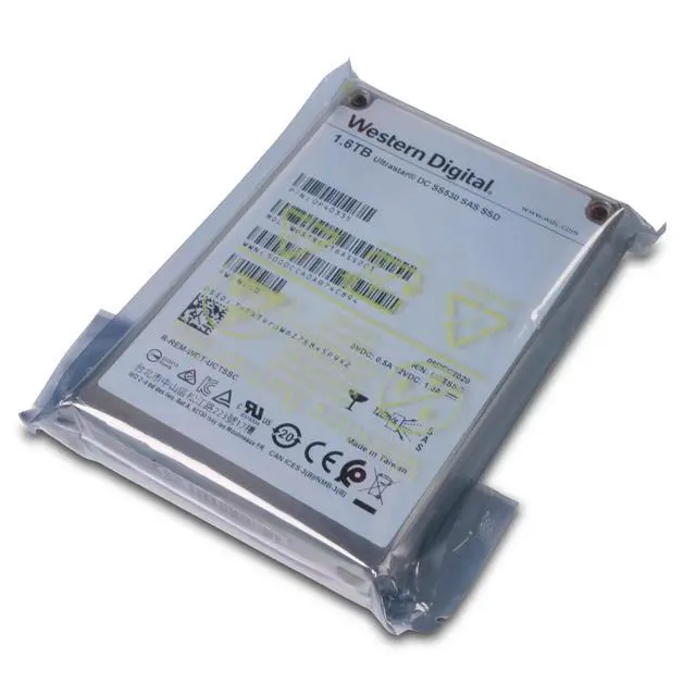 Alt view image 4 of 5 - (NOT FOR HOME PC!) WD DC SS530 1.6TB WUSTR6416ASS201 0P40335 SAS 12Gb/s 3D TLC 3 DWPD 2.5" SSD