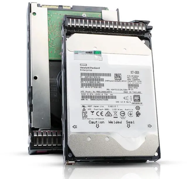 Main image of (NOT FOR HOME PC!) HP Generation 8 12TB 881789-001 7.2K RPM SAS 12Gb/s 512e 3.5" Enterprise HDD