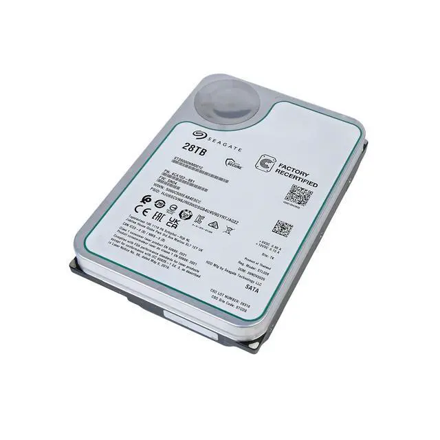 Alt view image 6 of 7 - Seagate Exos 28TB ST28000NM001C 7.2K RPM SATA 6Gb/s 512e 3.5" Enterprise HDD