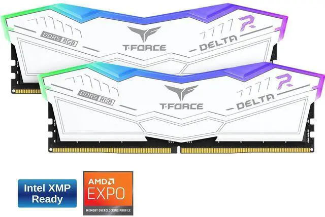 Main image of TEAMGROUP T-Force Delta RGB 16GB (2 x 8GB) 288-Pin PC RAM DDR5 6000 (PC5 48000)