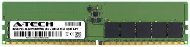 Alt view image 2 of 7 - (NOT FOR HOME PC!) 32GB DDR5 PC5-38400E ECC UDIMM (Replacement for HP P64339-B21) Server Memory RAM