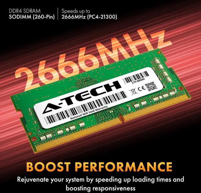 Alt view image 6 of 7 - 8GB DDR4 2666MHz SODIMM Micron MTA8ATF1G64HZ-2G6B1 Equivalent Laptop Memory RAM