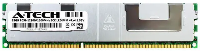Alt view image 2 of 2 - (NOT FOR HOME PC!) 32GB DDR3L-1600 ECC LR (KINGSTON KTH-PL316LLQ/32G Equivalent) Server Memory RAM