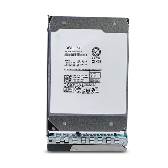 Alt view image 3 of 7 - (NOT FOR HOME PC!) Dell 12TB 7.2K RPM SAS 12Gb/s 512e 3.5" Enterprise PowerEdge HDD 00N96X G16