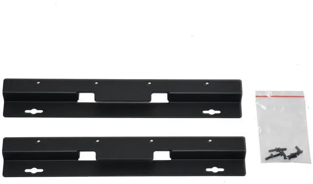 Alt view image 4 of 7 - Dell PowerEdge R710 R610 T710 5000 Wall Bracket Kit Black T89D9