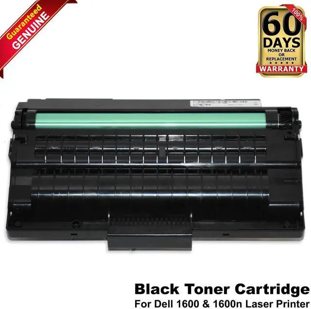 Main image of Dell 1600 1600n Laser Print Toner Cartridge Black K4671 593-10044