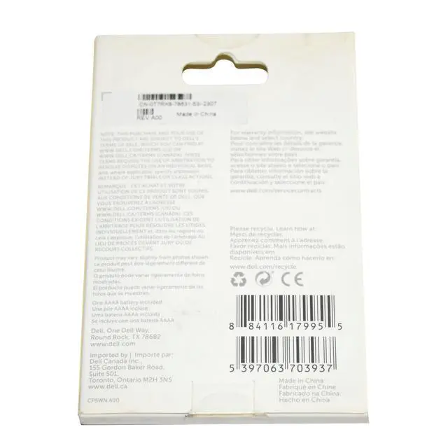 Alt view image 3 of 7 - Dell Active Stylus Pen for Venue 10 And Venue 10 Pro Tablet Black T7RX8