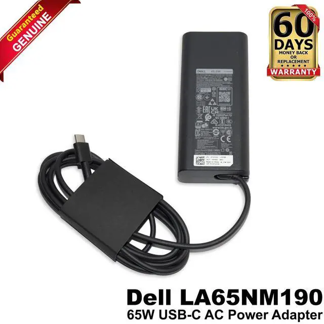 Main image of Dell Latitude 5420 65W AC Power Adapter Charger 20V 3.25A LA65NM190 723JG
