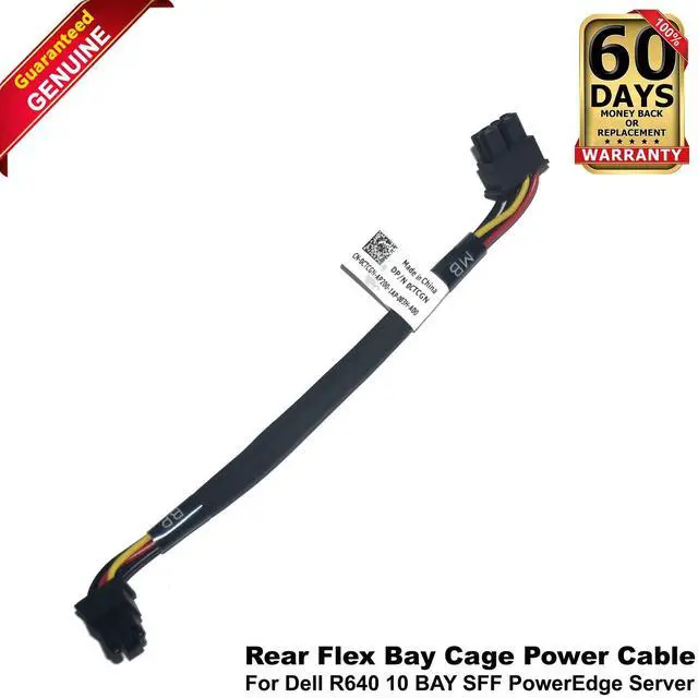 Main image of Dell PowerEdge R640 Server 10-Bay 2.5" SFF Flex Bay Power Cable CTCGN