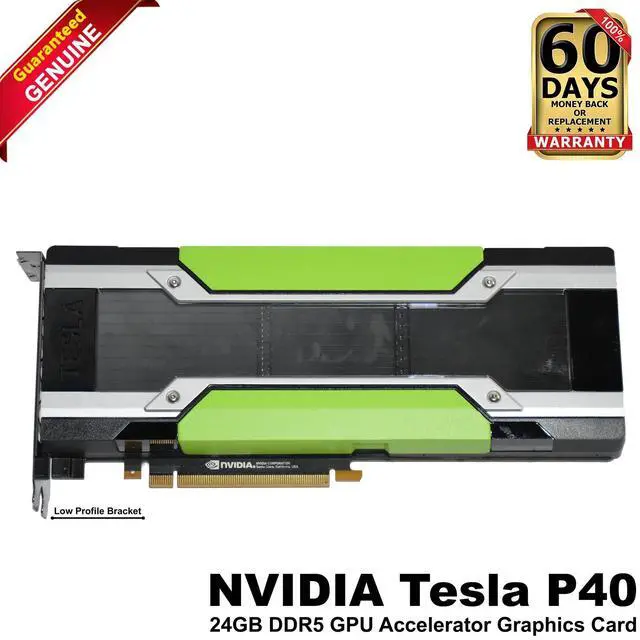 Main image of NVIDIA Tesla P40 24GB GDDR5 PCIe 3.0 x16 GPU Accelerator Card 900-2G610-0000-000