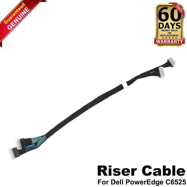 Main image of Dell PowerEdge C6525 Motherboard to 2x RSP 2.5/3.5 Server Riser Cable 2XCDG