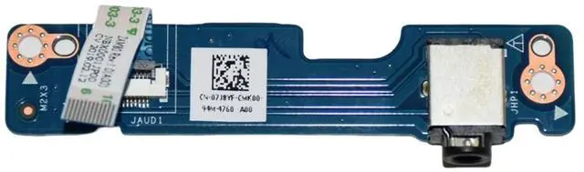 Alt view image 3 of 6 - Lot x 5 Dell Latitude E5550 Audio Speaker Board with Cable LS-A912P 7J8YF 07J8YF