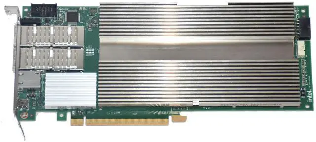 Alt view image 4 of 7 - Dell Intel E2100-CCQDA2 Dual-Port 200GbE QSFP56 PCIe 4.0 x16 NIC Adapter YJDYV