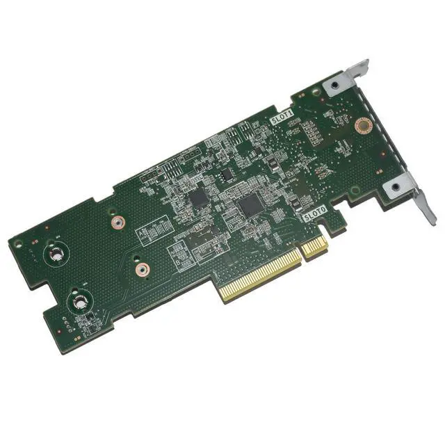 Alt view image 4 of 7 - Lot of 2 Dell 61F54 PCIe BOSS 2x M.2 Boot SSD Adapter Card PowerEdge Server