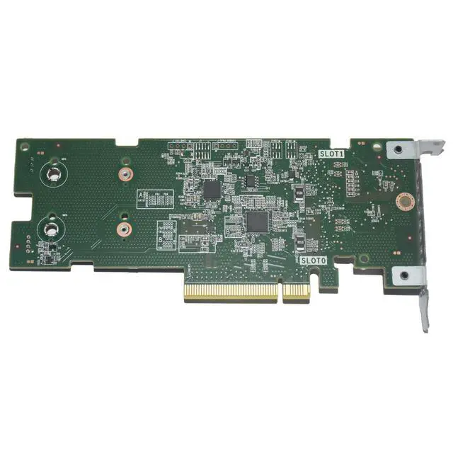 Alt view image 5 of 7 - Lot of 2 Dell 61F54 PCIe BOSS 2x M.2 Boot SSD Adapter Card PowerEdge Server