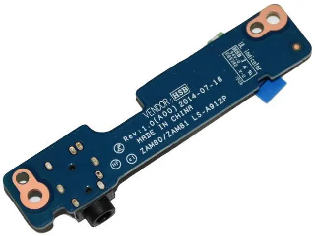 Alt view image 6 of 6 - Lot x 5 Dell Latitude E5550 Audio Speaker Board with Cable LS-A912P 7J8YF 07J8YF